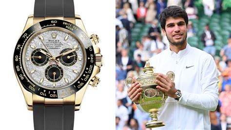 alcaraz rolex wimbledon 2023|rolex daytona carlos alcaraz.